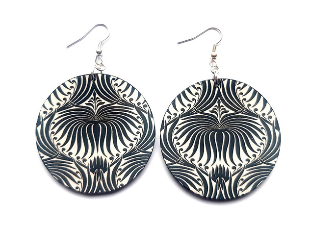 kolczyki - inne Czarne słońca