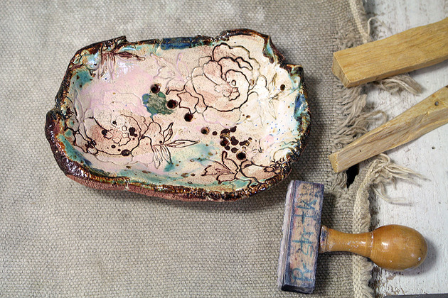 Floral Fiesta - mydelniczka Studio Mini Forma
