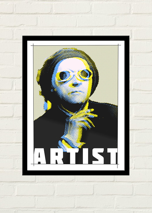 Witkacy Popart Plakat 30x40 GAU Home