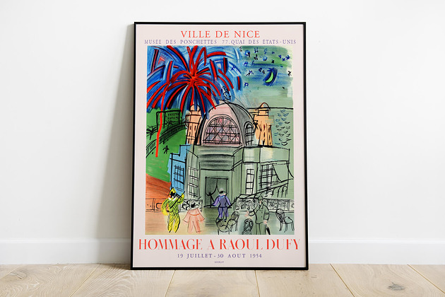 plakaty Raoul Dufy - Exhibition Poster