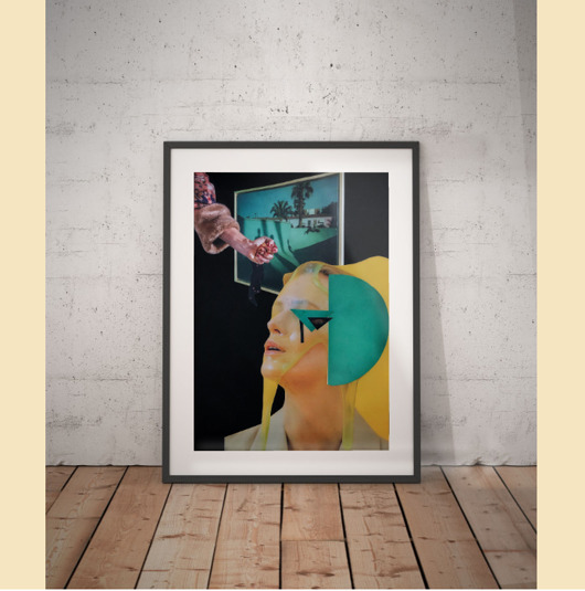 Plakat Wet and Tasty Collage DEEJAY.COLLAGES