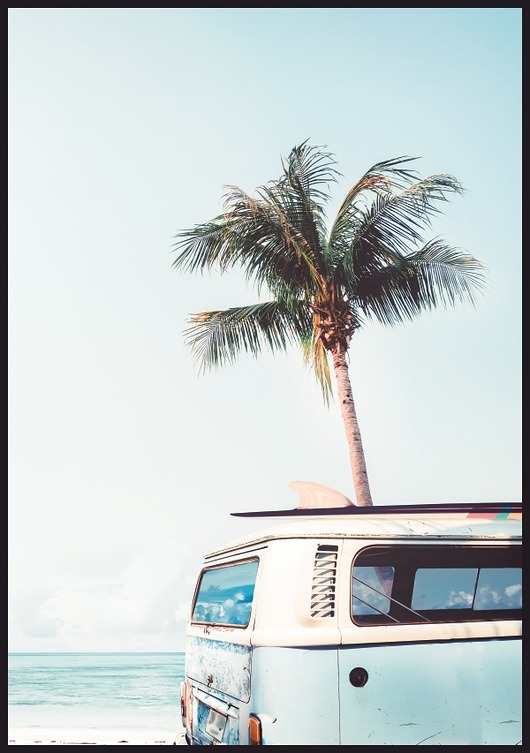 plakaty Plakat "Bus na plaży"