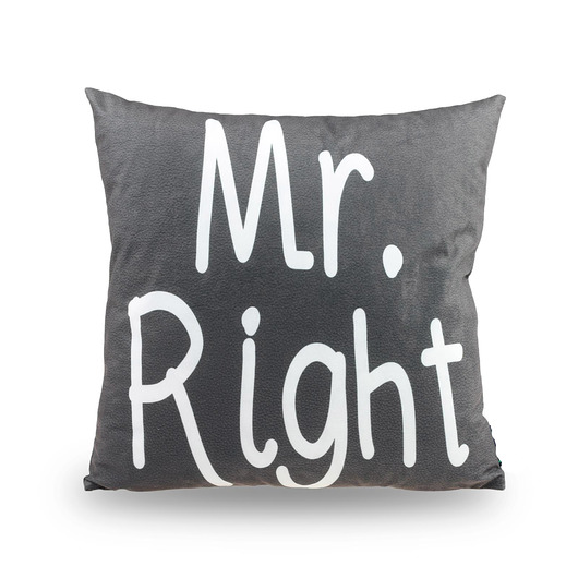 Poduszka dekoracyjna Mr. Right MIA home