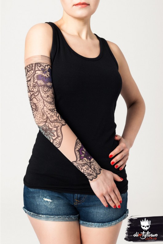 Rękawek z tatuażem Subtle India (unisex) dirrtytown clothing