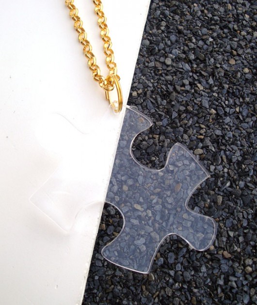 PuzzLove DeLuxe / wisior / transparentny Monika Roth