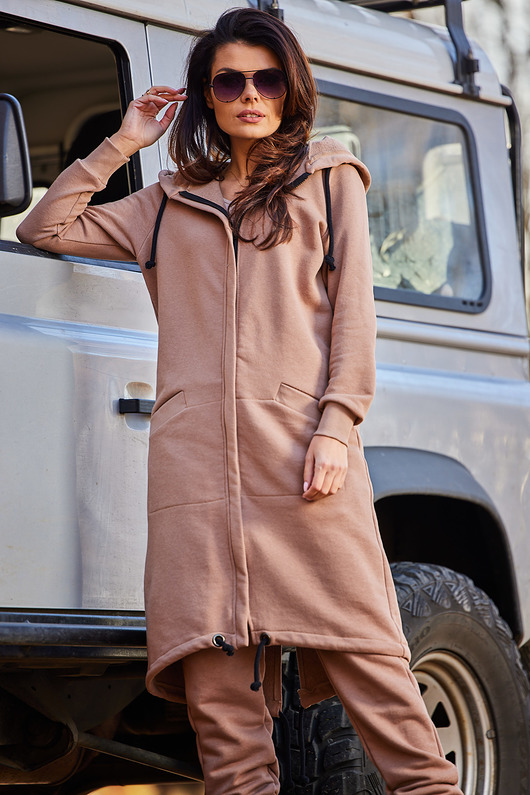 bluza z kapturem damska Bluza C278