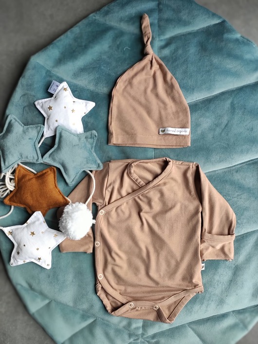 Body kimono bambusowe orzechowe DR NanafOrganic