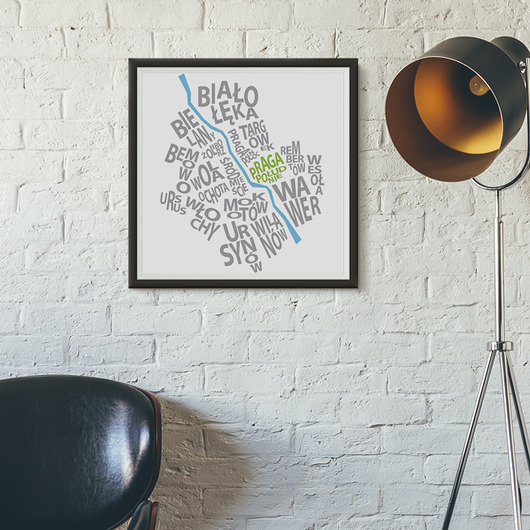 Plakat Warszawski ONE MUG A DAY