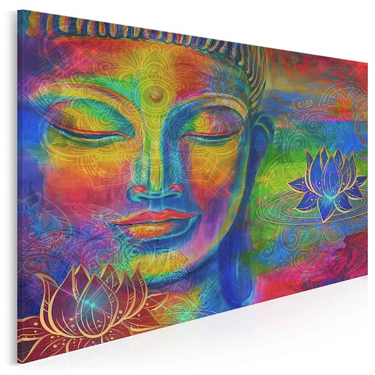 67201 Obraz na płótnie BUDDA 120x80 VAKUdsgn