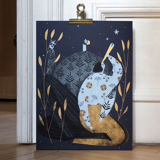 starwatchers - sitodruk Anna Rudak