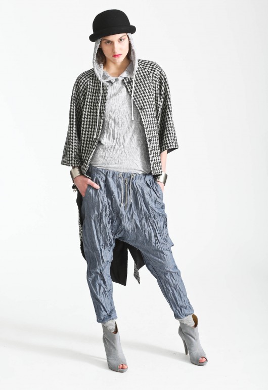 CRASH:denim trousers Aga Guz