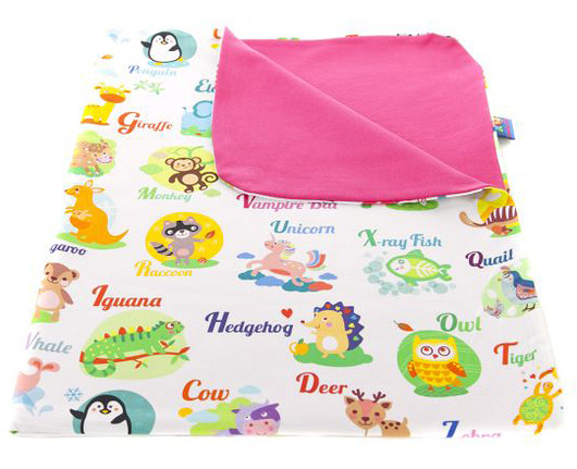 Kocyk Dres(l)ove Do you speak english, Fuksja CuddlyZOO