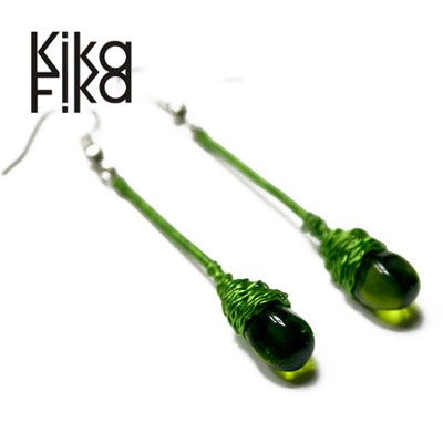 zielone kropelki Kika Fika