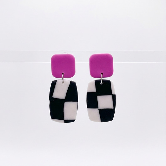 kolczyki z masy plastycznej Kolczyki Lily