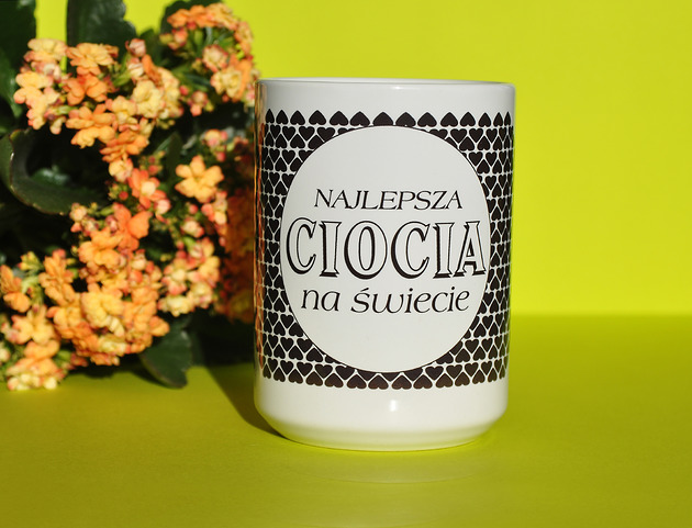 kubki Najlepsza Ciocia na świecie, kubek