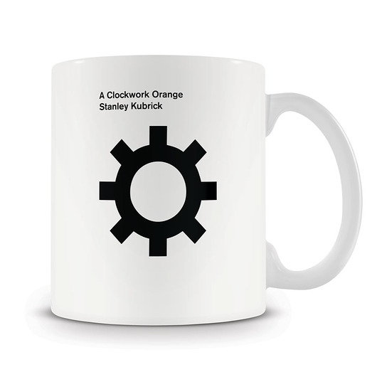 Mechaniczna pomarańcza - kubek typograficzny minimalmill