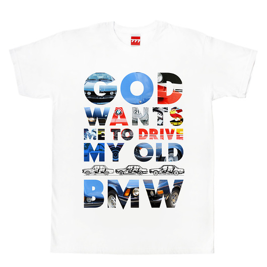 koszulka BMW - God wants me... tshirt 777 Tshirts