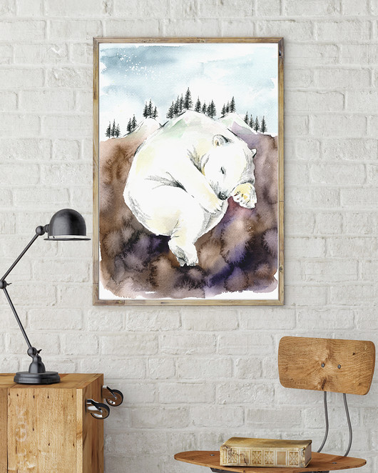 obrazy i plakaty do pokoju dziecięcego Misigóra 50x70cm