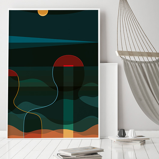 grafiki i ilustracje Baltic melancholy IV