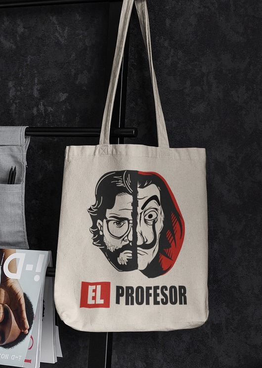 dom z papieru torba eco la casa de papel EvienArt