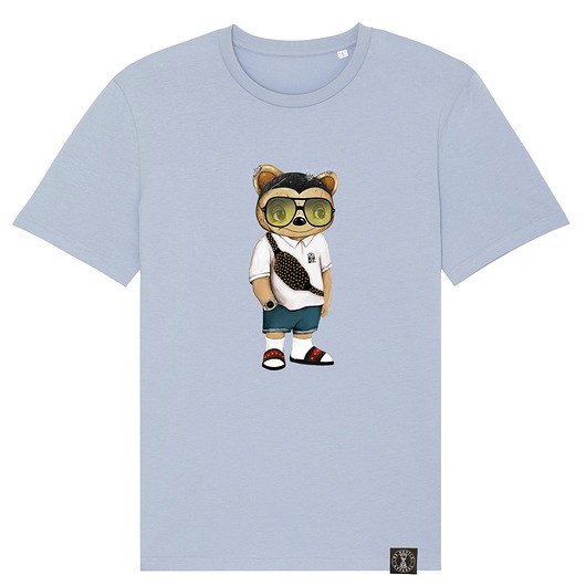 Koszulka unisex - Hustle Tedd Newschool boy BeHustle Apparel
