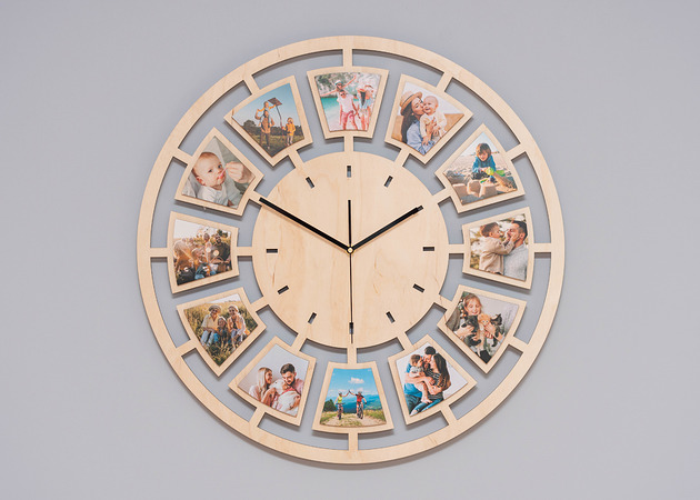 zegary Zegar ze zdjęciem, zegar na prezent