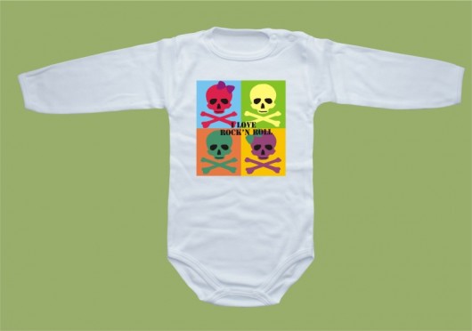 Body niemowlęce: I Love Rock'n Roll BabyGiftShop