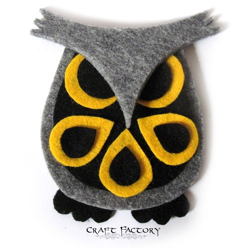 Owlastic Bee - broszka Craft Factory