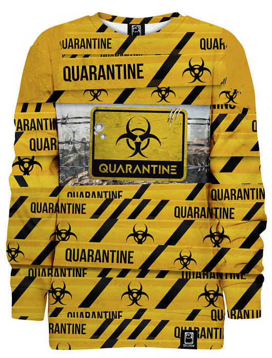 bluzy dla chłopców Bluza bez kaptura Chłopiec DR.CROW Quarantine