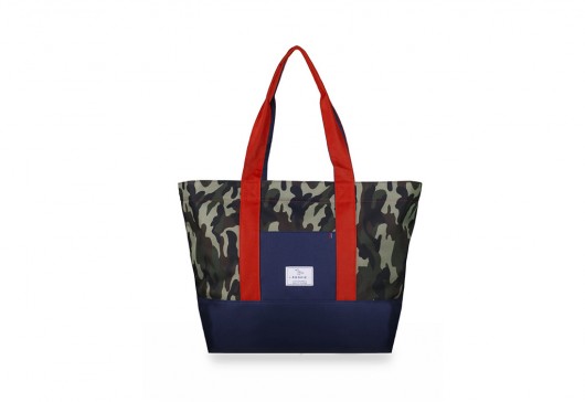 Torba SHOPPER Granatowy/Kamuflaż ROOKIE