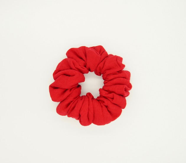 gumki do włosów Scrunchie muślinowa gumka do włosów