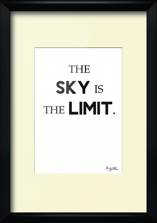The Sky... Be My Words