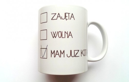 KUBEK Mam już kota FarrowDesign