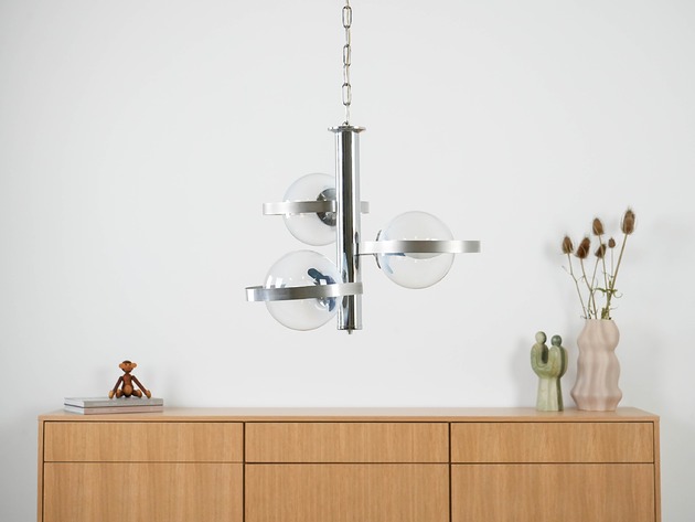 lampy wiszące Lampa wisząca, Space Age, lata 70, produkcja: Włochy