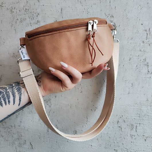 saszetka nerka Nerka półksiężyc earth tones