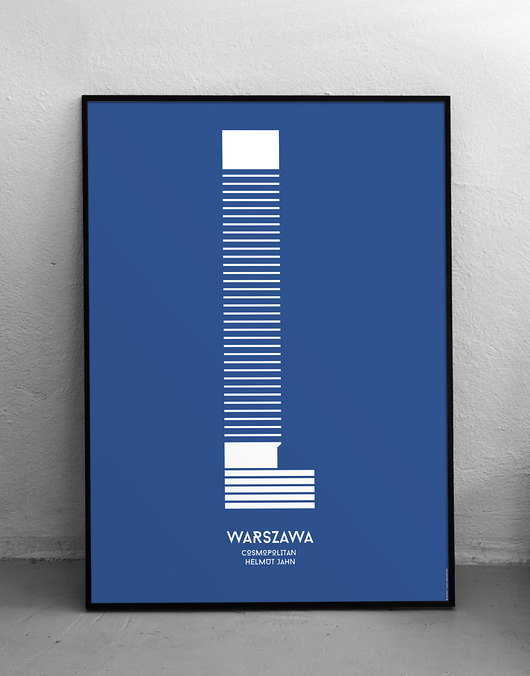 Cosmopolitan - plakat 50x70 cm Rafal Stefanowski