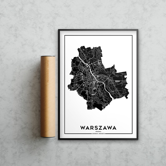 Plakat Miasto - Warszawa Peszkowski Graphic