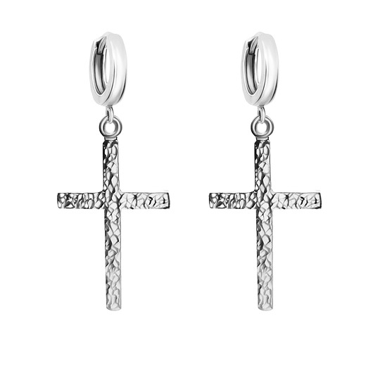 Srebrne kolczyki CROSS IVE Jewelry