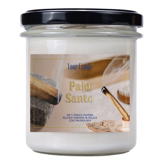 świece zapachowe ŚWIECA SOJOWA PALO SANTO 300ml- Your Candle