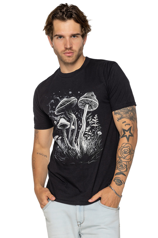 t-shirty męskie T-shirt męski UNDERWORLD Mushrooms