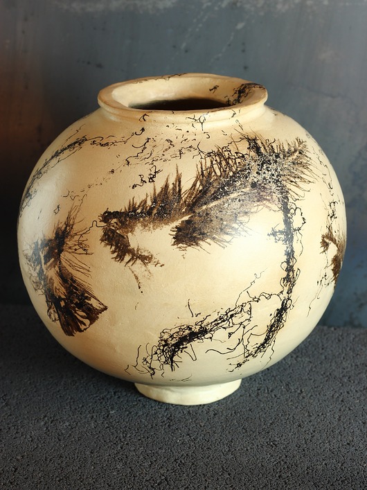 wazony Wazon ceramiczny "Odciski wiatru"