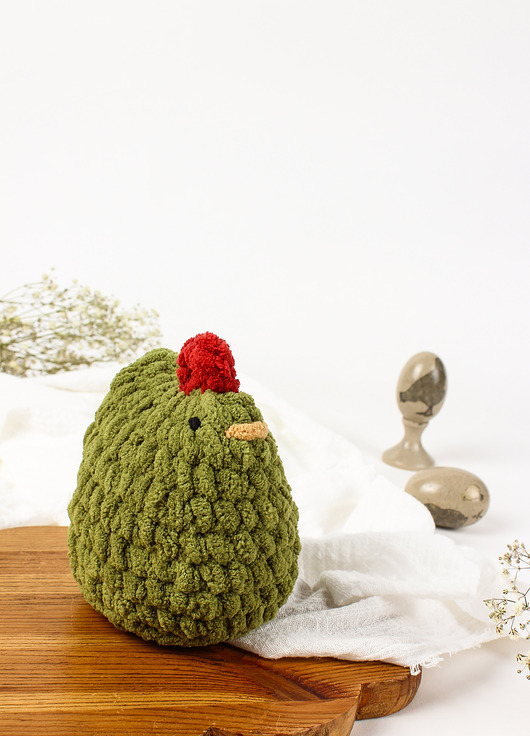 ozdoby wielkanocne Szpinak - urka