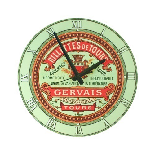 old CHeZZe DZIEwiąTY duży 26 cm Clock Wood Studio