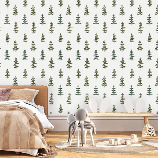 naklejki ścienne do pokoju dziecka Tapeta Pine Wood 1 53cmx10m PZ