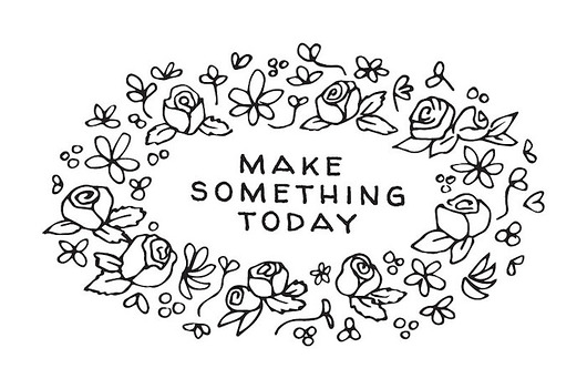 MAKE STH TODAY (2 SZTUKI). Tatuaże zmywalne ATRAMENTO