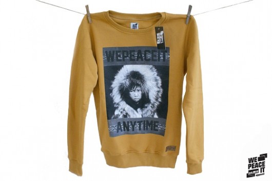Crewneck Mustard/Eskimo WePeaceIt Apparel