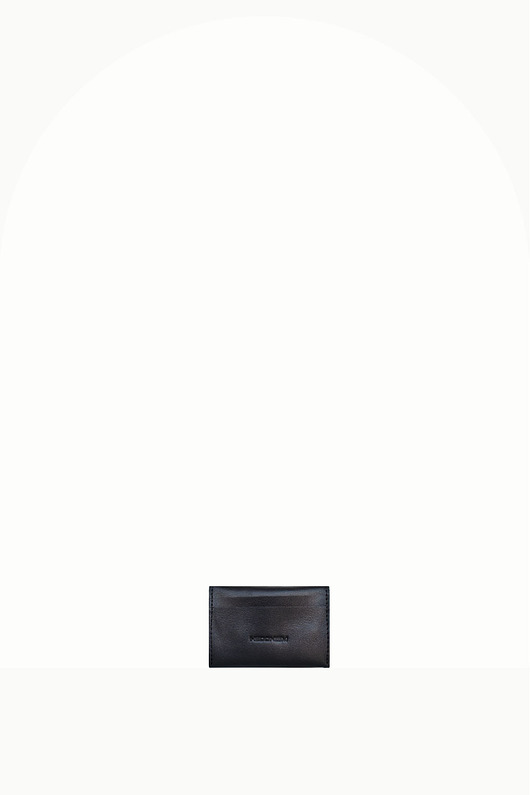 portfele damskie Cardholder no. 1 czarna gładka skóra