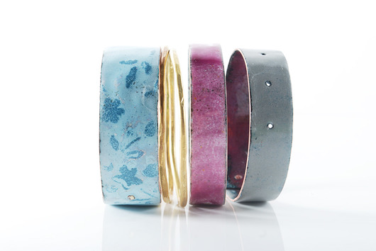 MEADOW - emaliowane bransolety Dorota Oyrzanowska