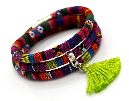 bransoletka MAGNETOOS BOHO ETHNICAL z chwostem Beezoo