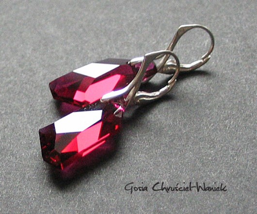 Rubinowy kryształ Swarovski Gosia Chruściel-Waniek